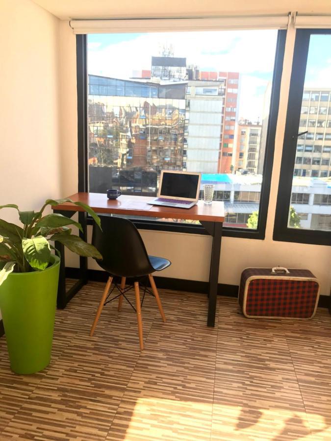 Hostal - Hotel - Apartaestudios Amoblados Chapinero Las Mandarinas - Coworking Bogotá Zewnętrze zdjęcie