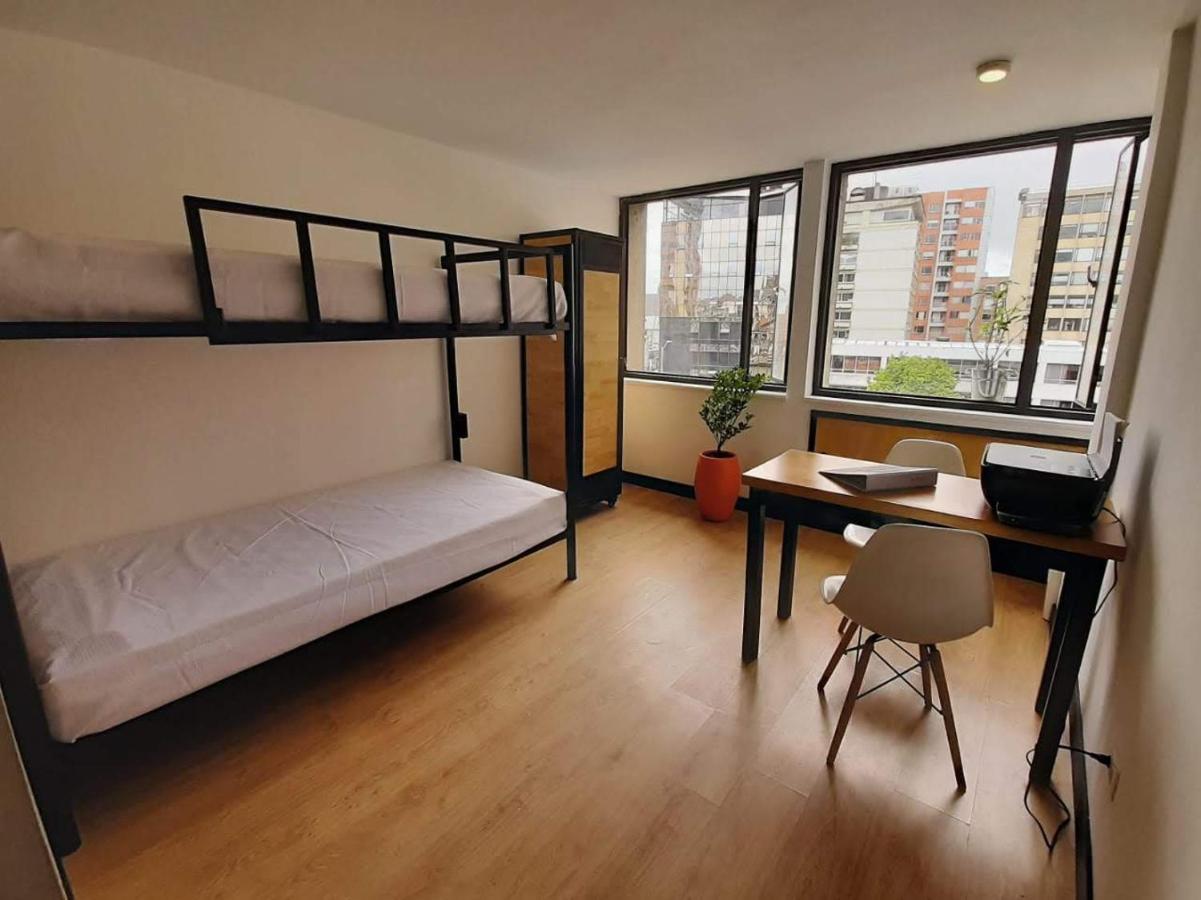 Hostal - Hotel - Apartaestudios Amoblados Chapinero Las Mandarinas - Coworking Bogotá Zewnętrze zdjęcie