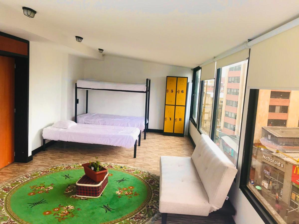 Hostal - Hotel - Apartaestudios Amoblados Chapinero Las Mandarinas - Coworking Bogotá Zewnętrze zdjęcie