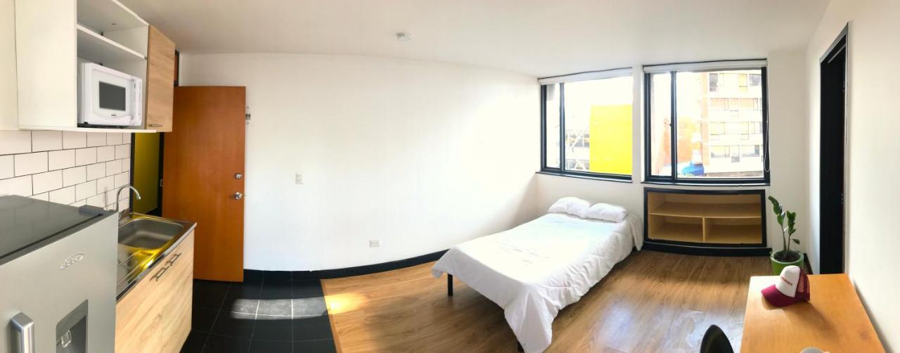 Hostal - Hotel - Apartaestudios Amoblados Chapinero Las Mandarinas - Coworking Bogotá Zewnętrze zdjęcie